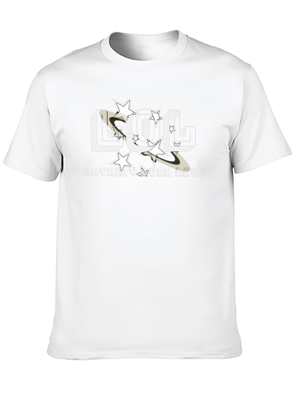 Loyalty Over Love Graphic Tee - Black