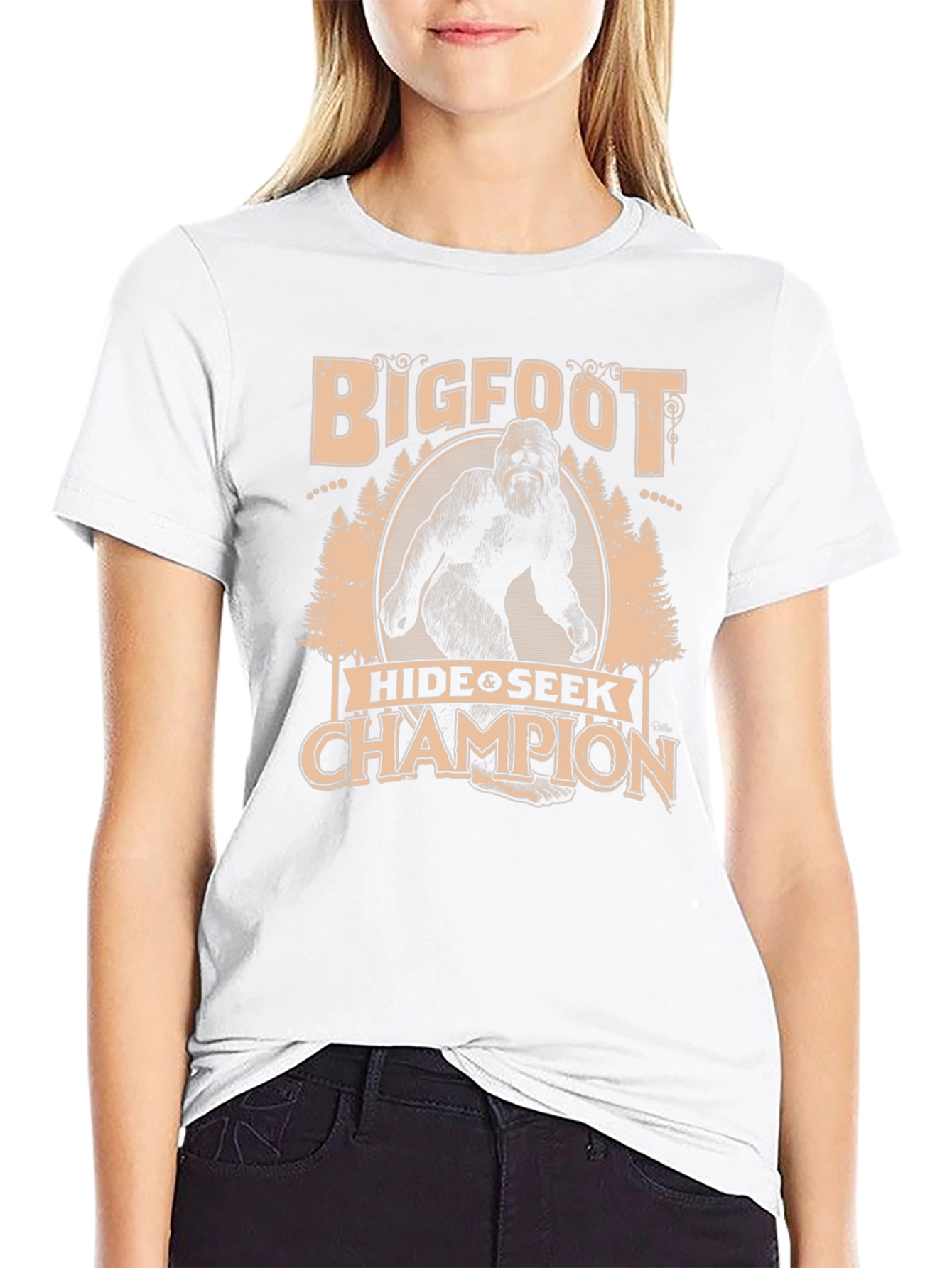 Bigfoot Hide & Seek Champion Graphic Tee