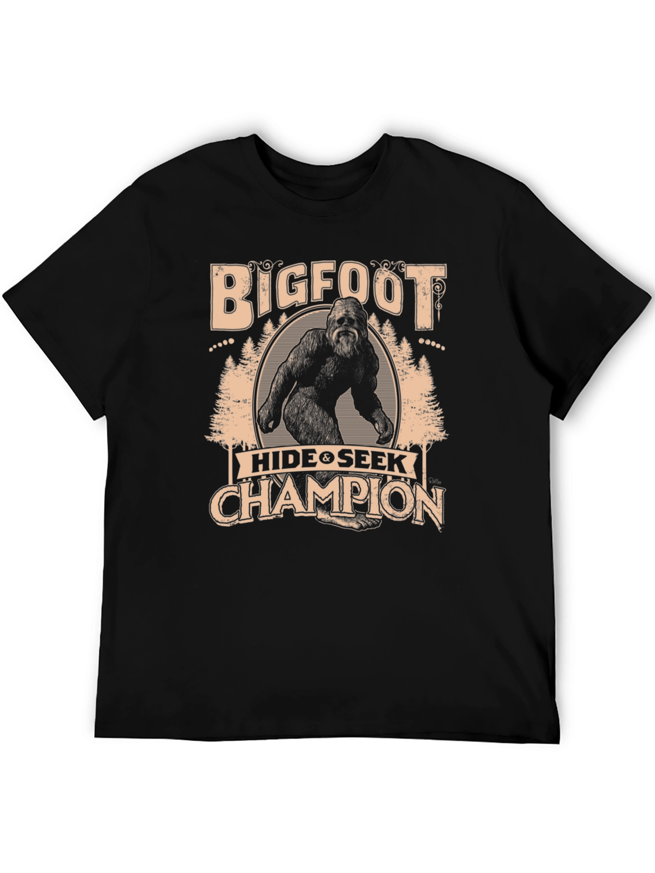 Bigfoot Hide & Seek Champion Graphic Tee