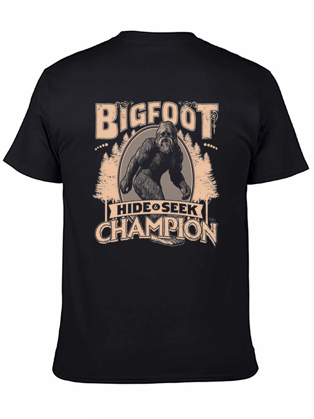 Bigfoot Hide & Seek Champion Graphic Tee