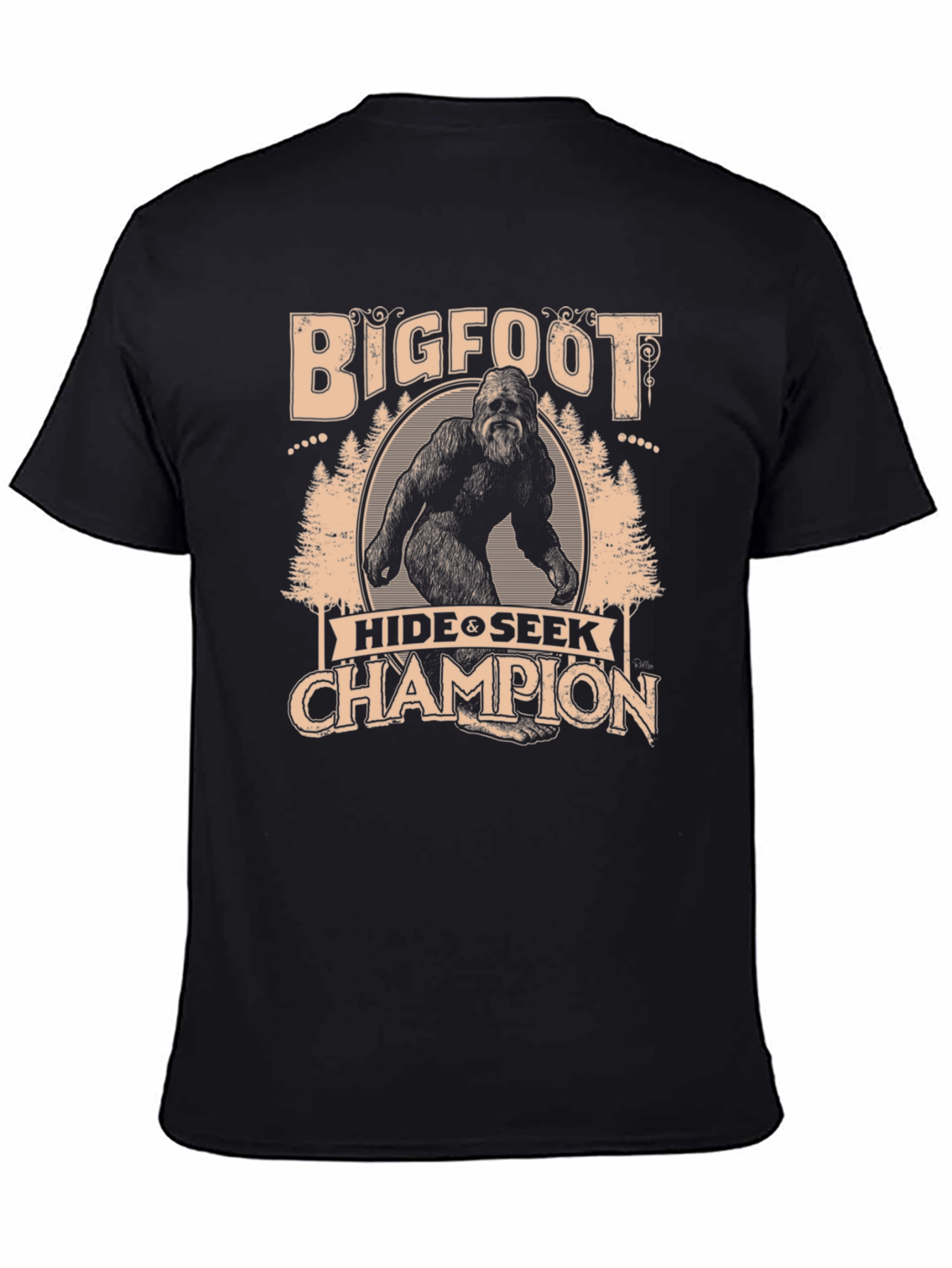 Bigfoot Hide & Seek Champion Graphic Tee