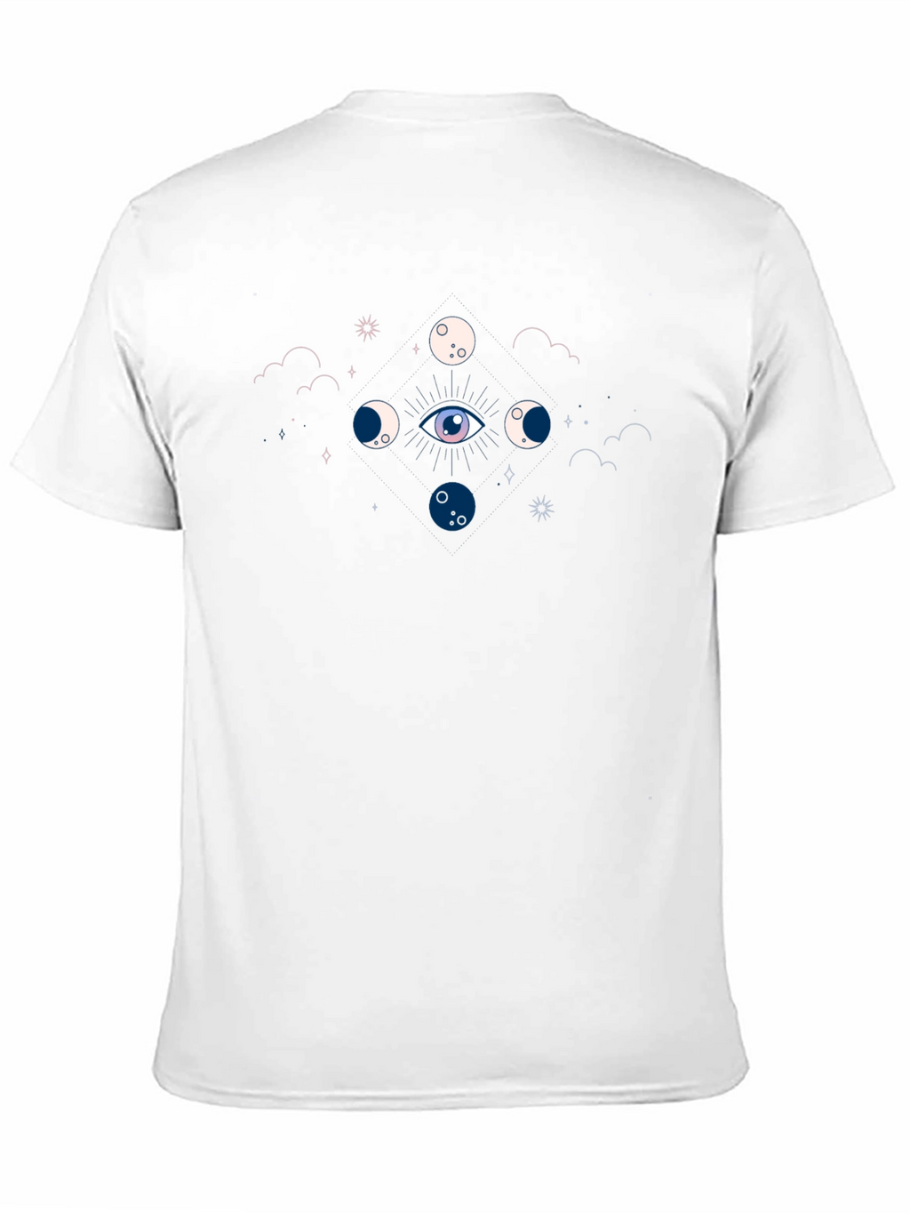 Mystic Moon Phases Eye T-Shirt - Unisex