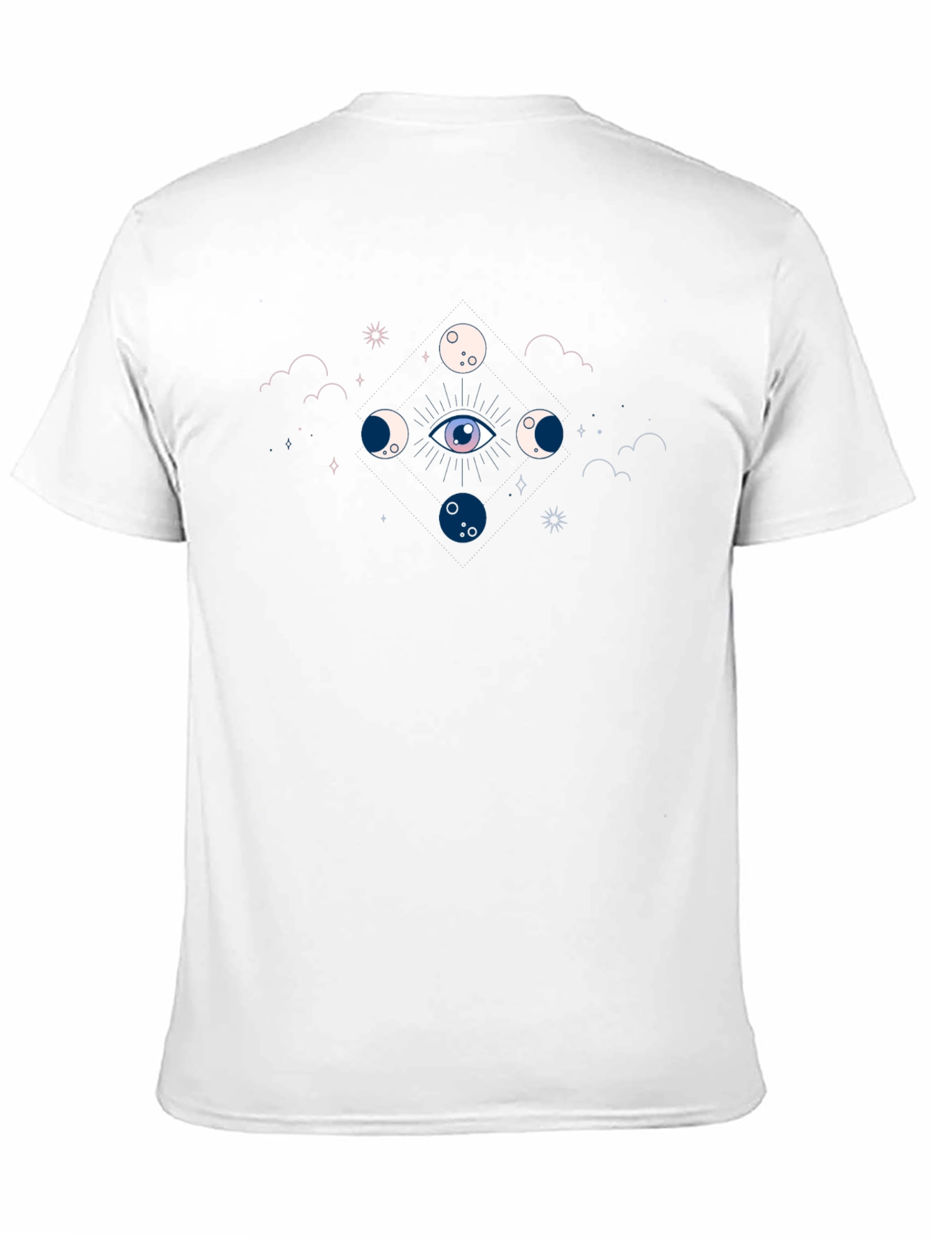 Mystic Moon Phases Eye T-Shirt - Unisex