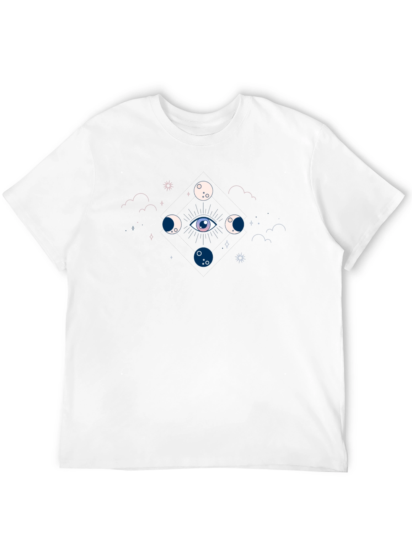 Mystic Moon Phases Eye T-Shirt - Unisex