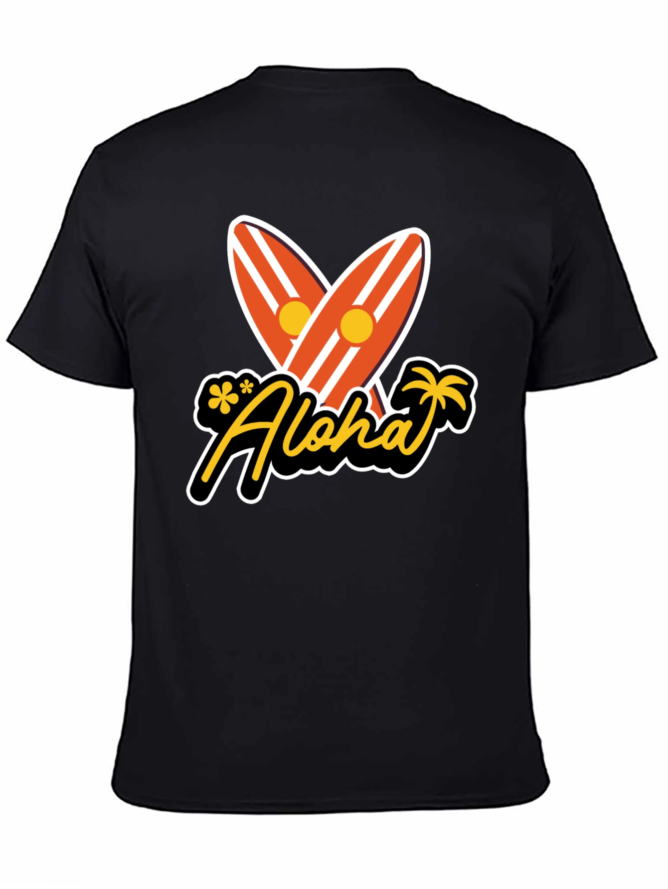 Aloha Surfboard Graphic T-Shirt