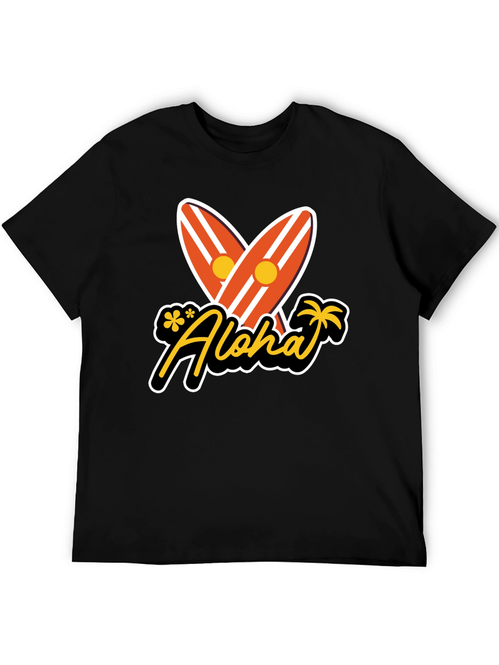 Aloha Surfboard Graphic T-Shirt