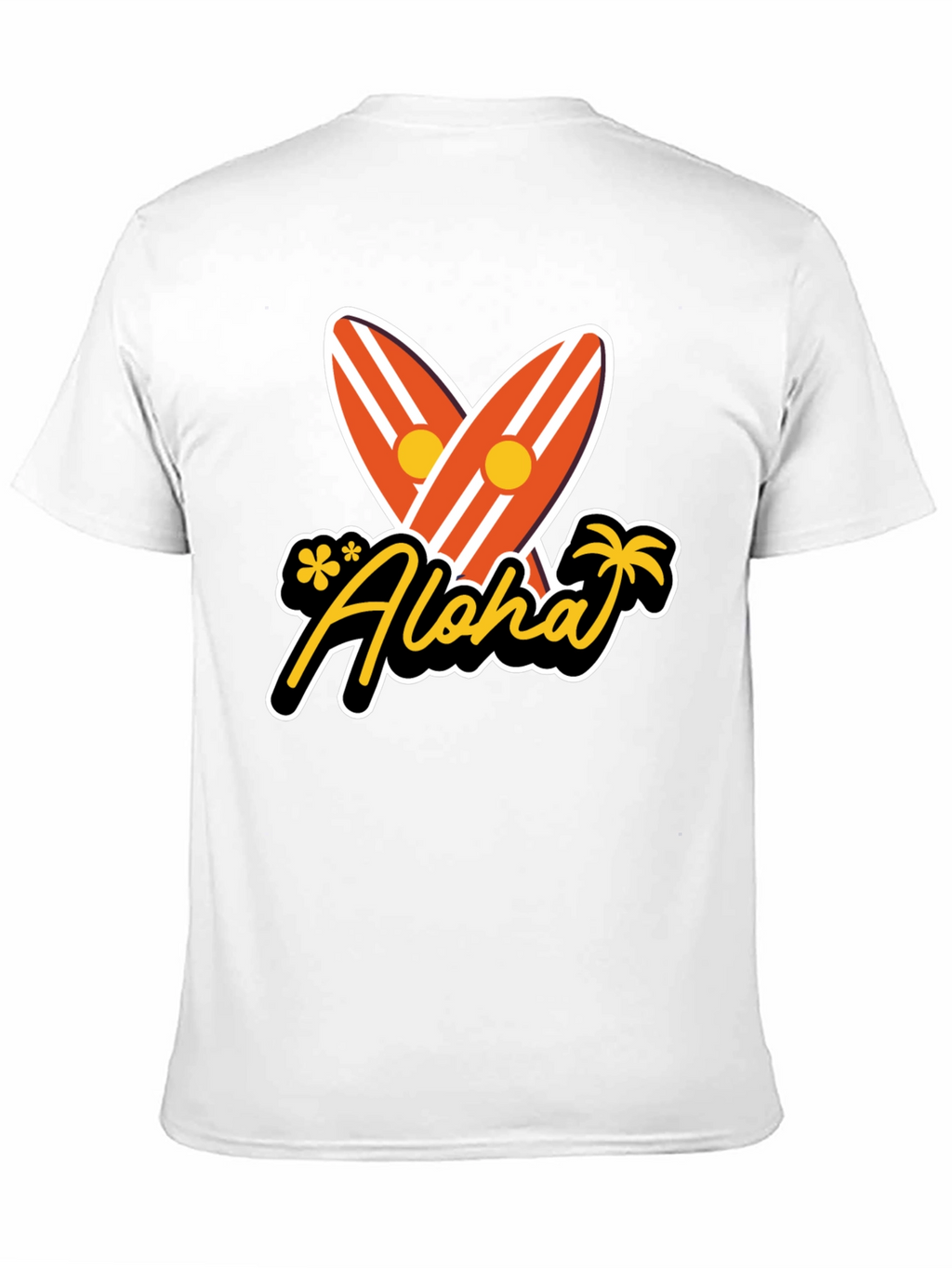 Aloha Surfboard Graphic T-Shirt