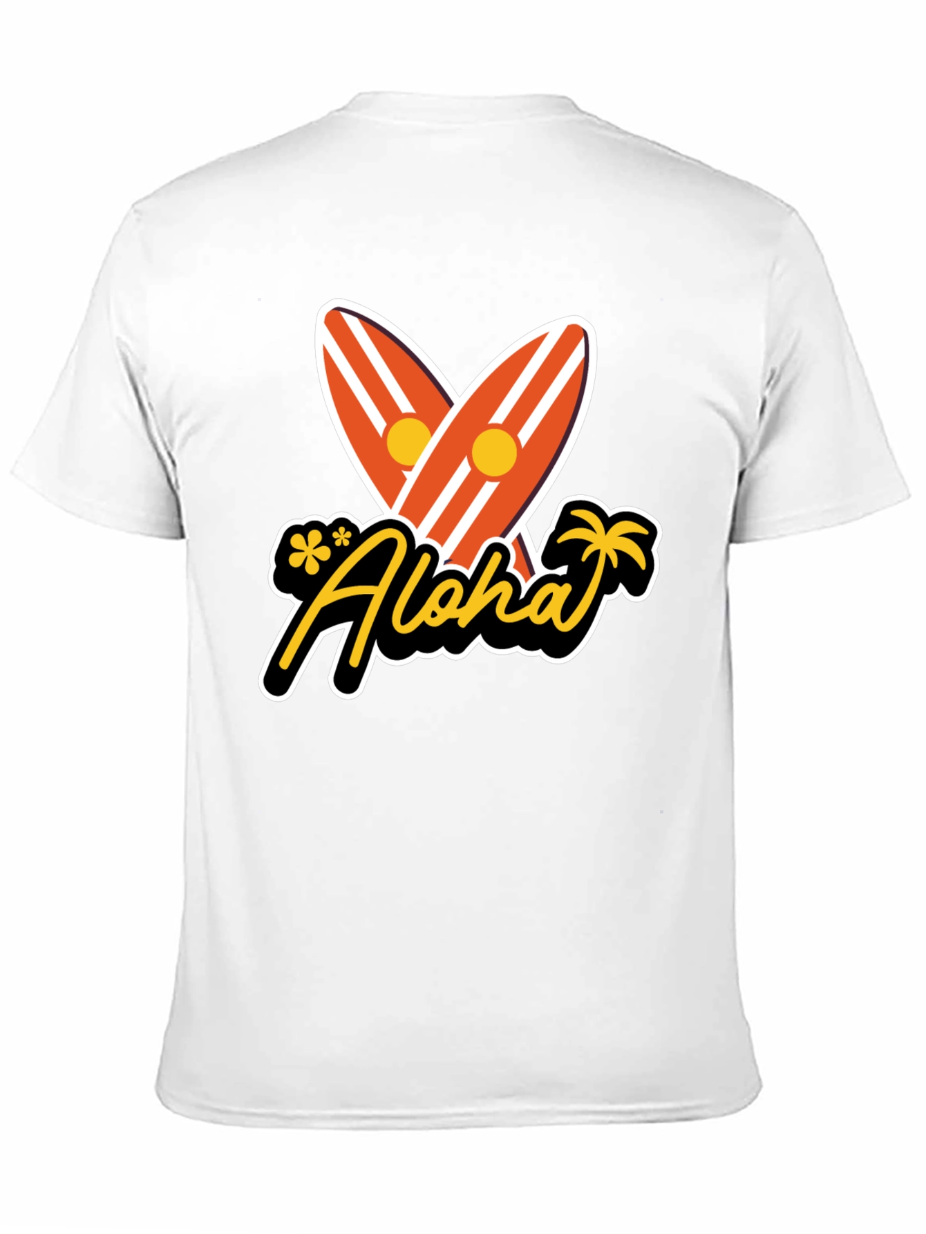 Aloha Surfboard Graphic T-Shirt