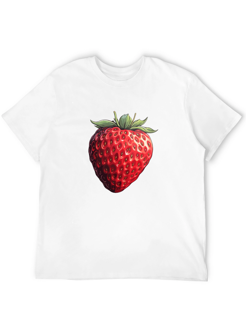 Strawberry Graphic T-Shirt - Fruit Lovers Tee