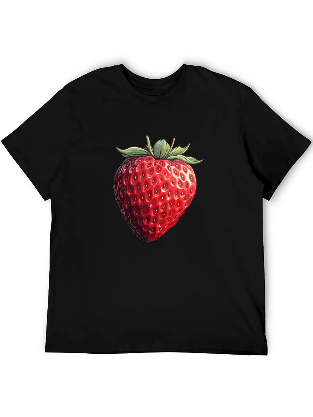 Strawberry Graphic T-Shirt - Fruit Lovers Tee