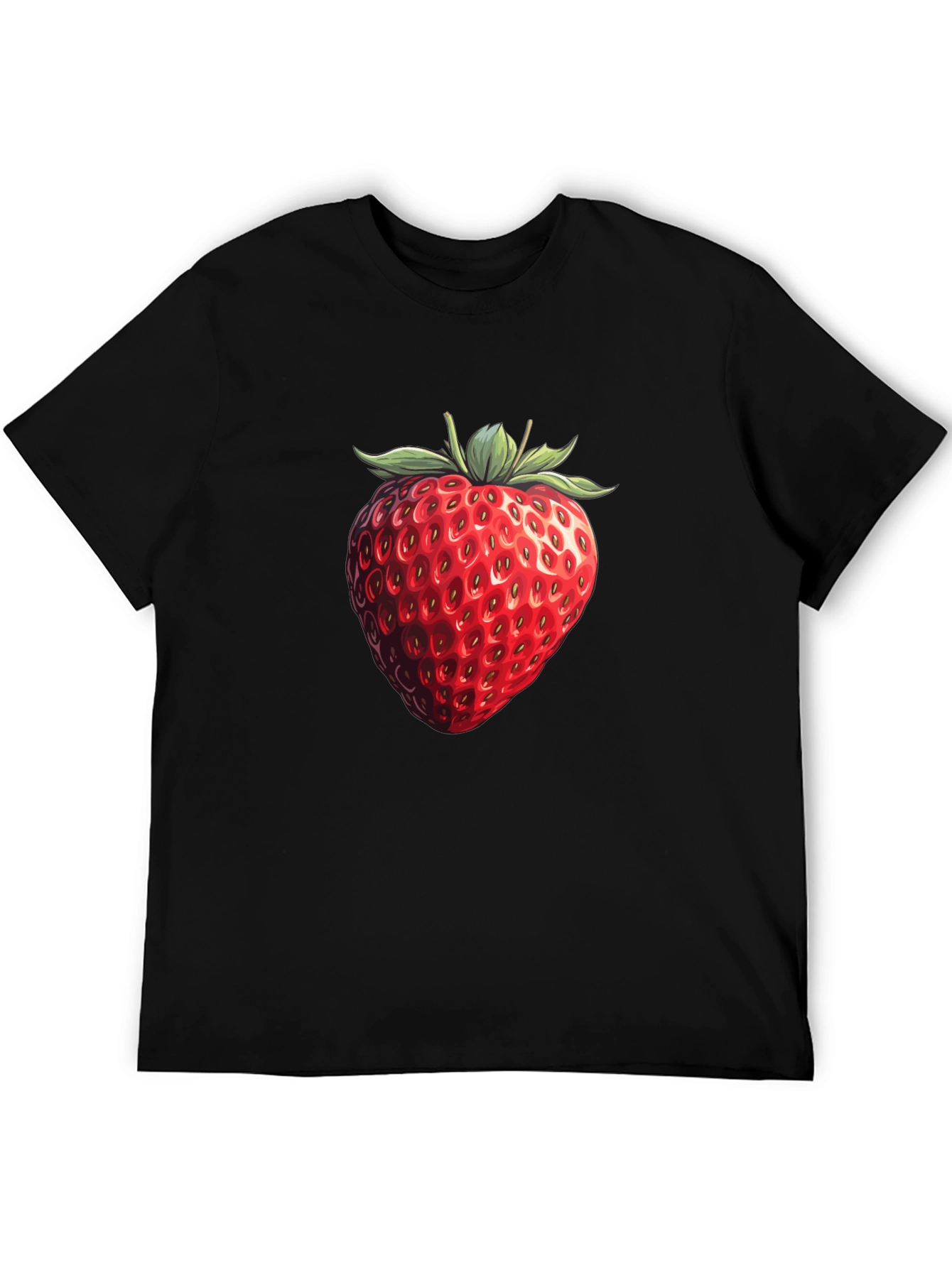 Strawberry Graphic T-Shirt - Fruit Lovers Tee