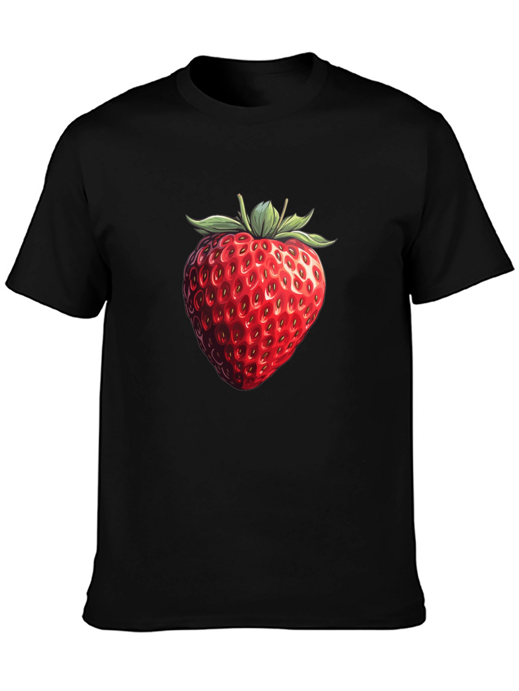 Strawberry Graphic T-Shirt - Fruit Lovers Tee