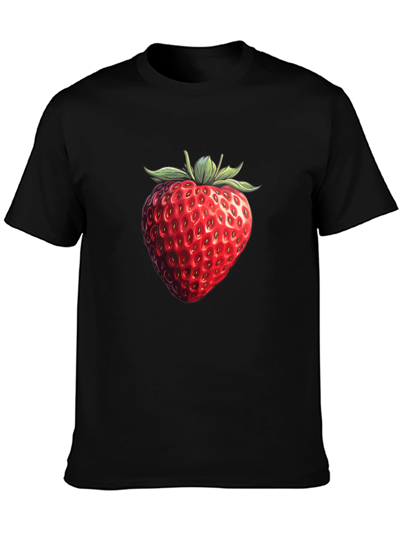 Strawberry Graphic T-Shirt - Fruit Lovers Tee