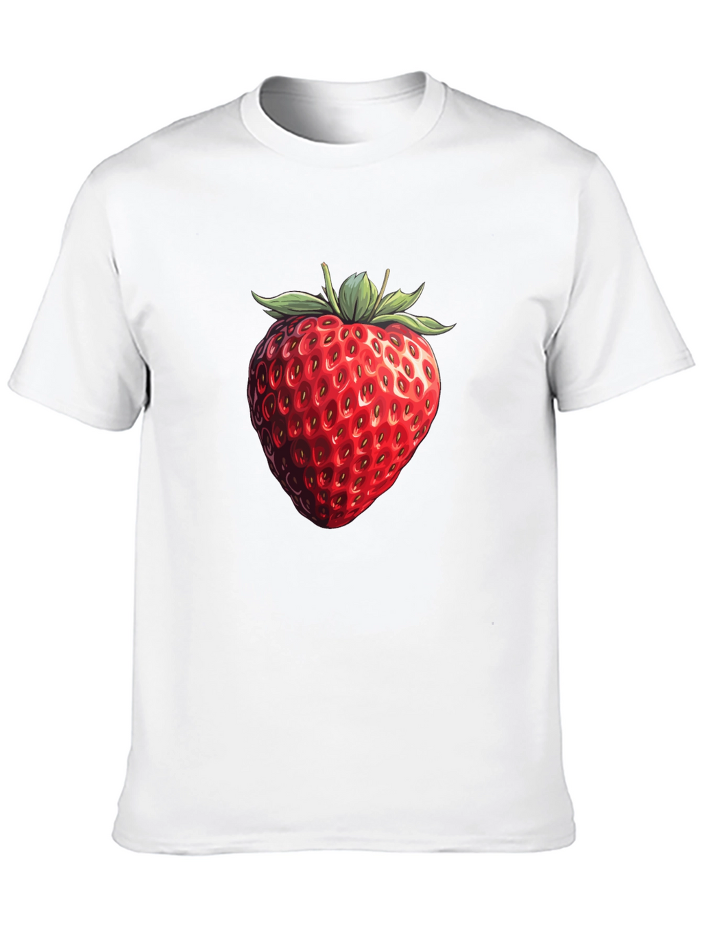 Strawberry Graphic T-Shirt - Fruit Lovers Tee