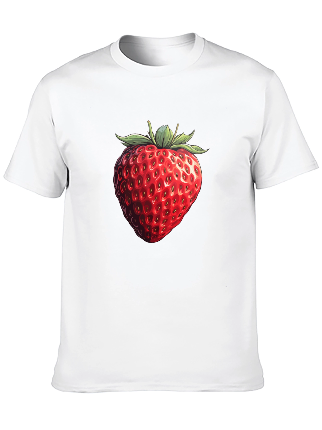 Strawberry Graphic T-Shirt - Fruit Lovers Tee