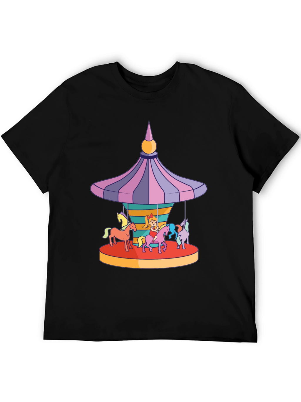 Carousel Horse T-Shirt - Fun & Unique Design