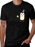 Foolish Princess Graphic Tee - Black