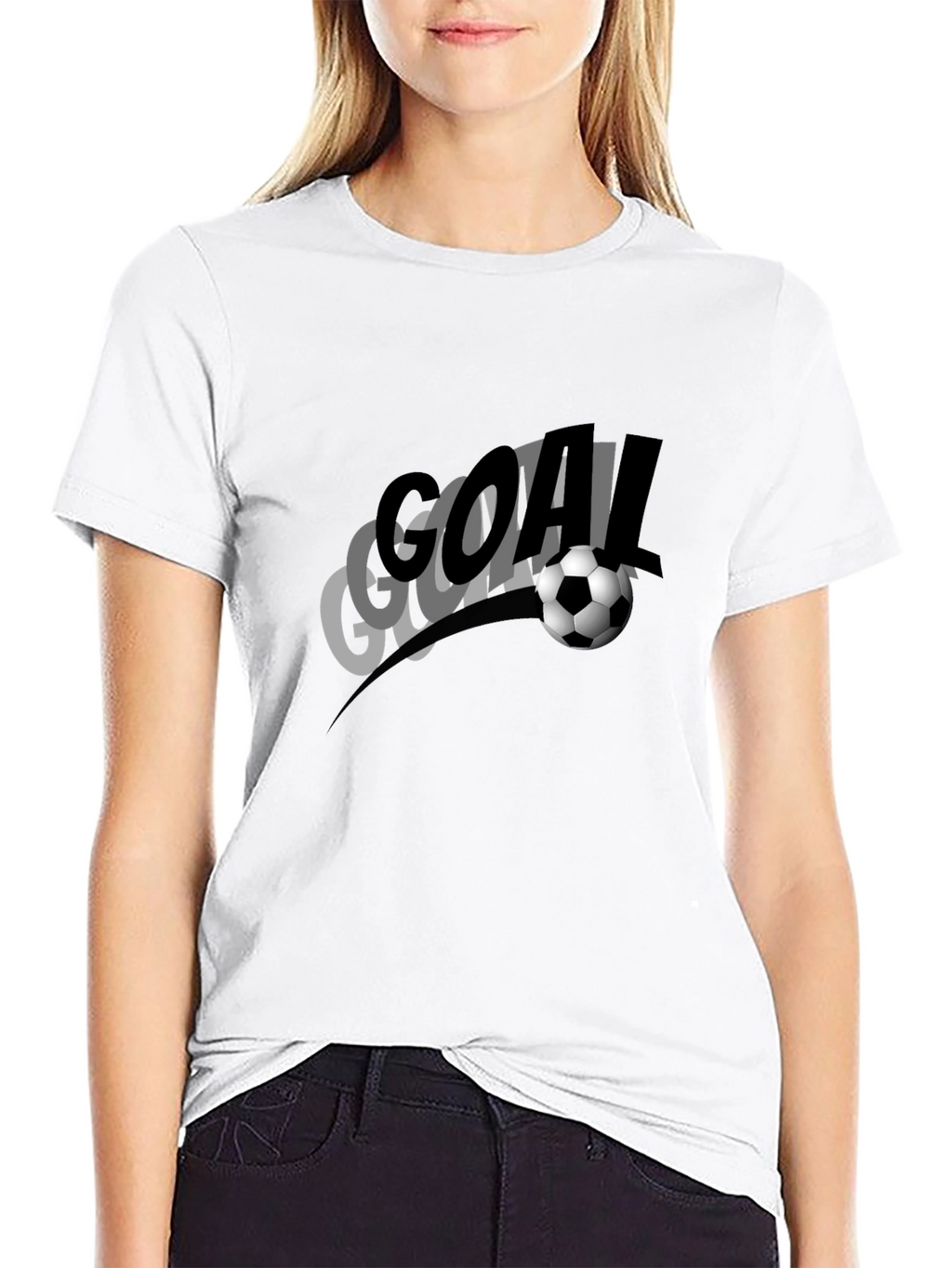 Goal Soccer T-Shirt: Stylish Sportswear for Fans