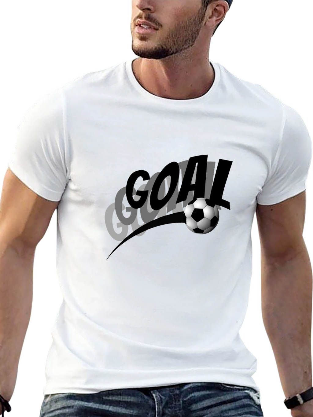 Goal Soccer T-Shirt: Stylish Sportswear for Fans