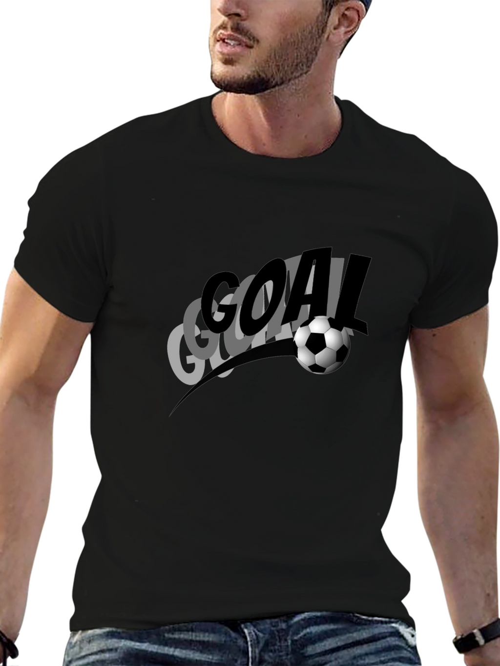Goal Soccer T-Shirt: Stylish Sportswear for Fans