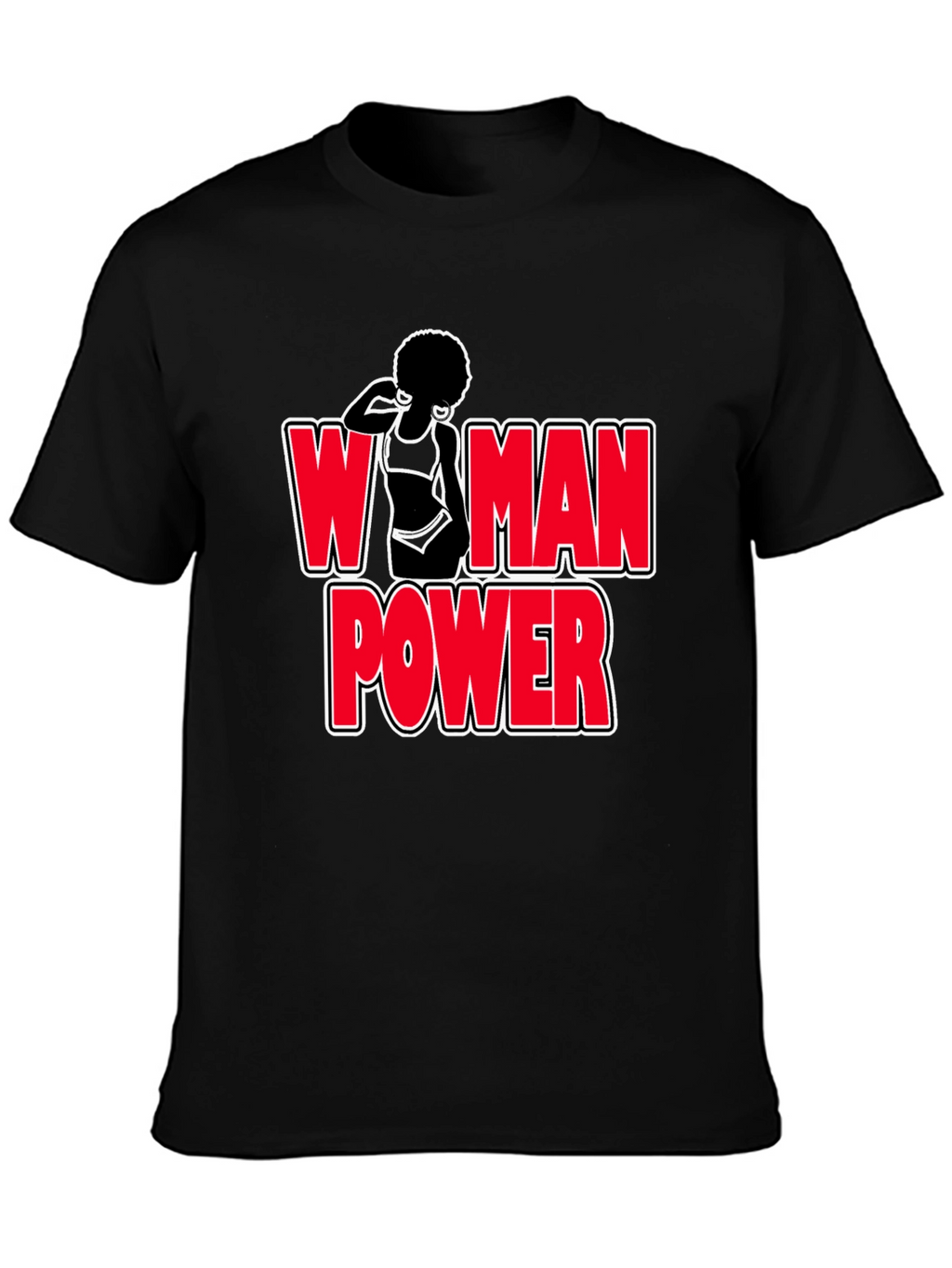 Woman Power Graphic T-Shirt - Bold Feminist Design