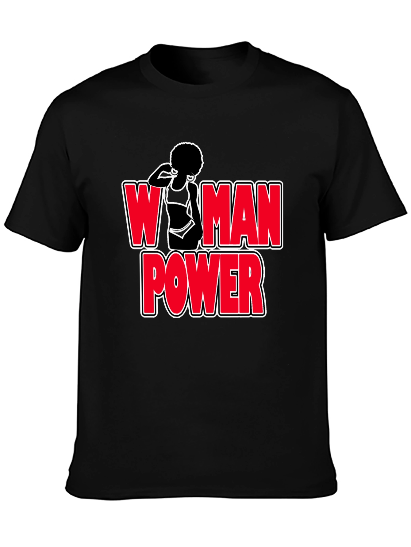 Woman Power Graphic T-Shirt - Bold Feminist Design