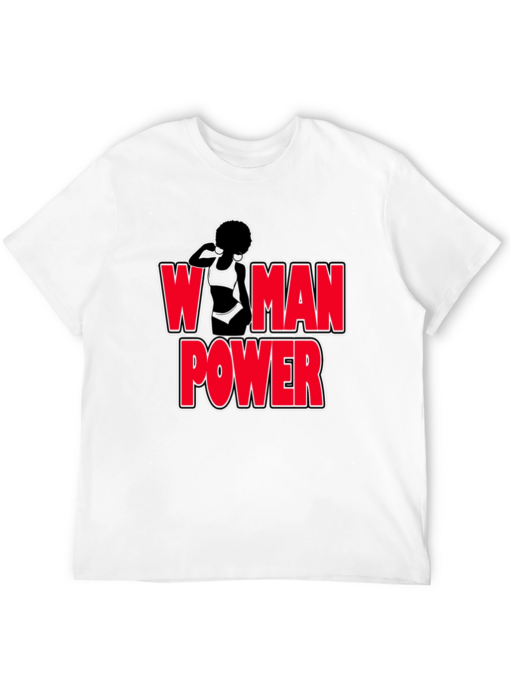 Woman Power Graphic T-Shirt - Bold Feminist Design