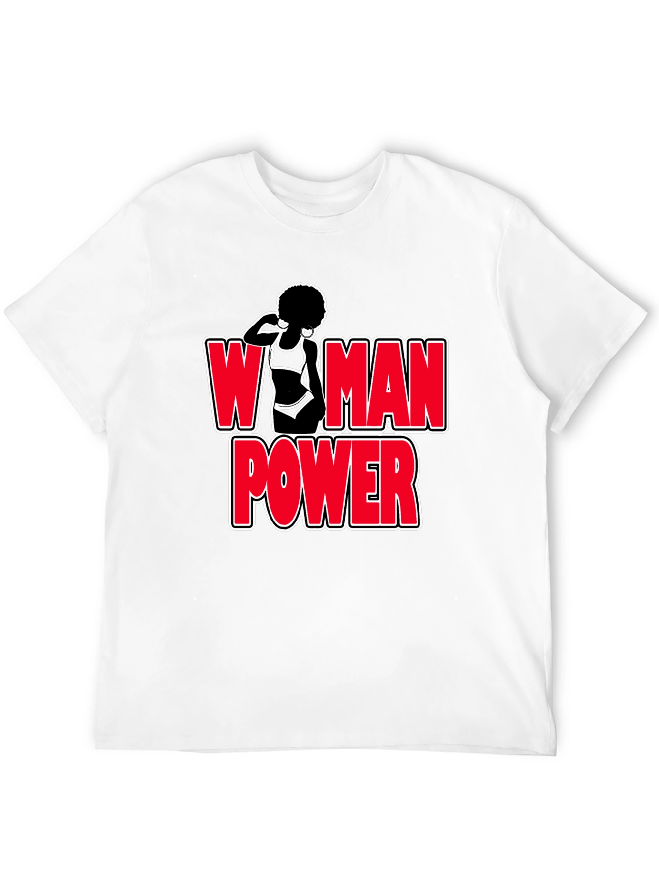 Woman Power Graphic T-Shirt - Bold Feminist Design