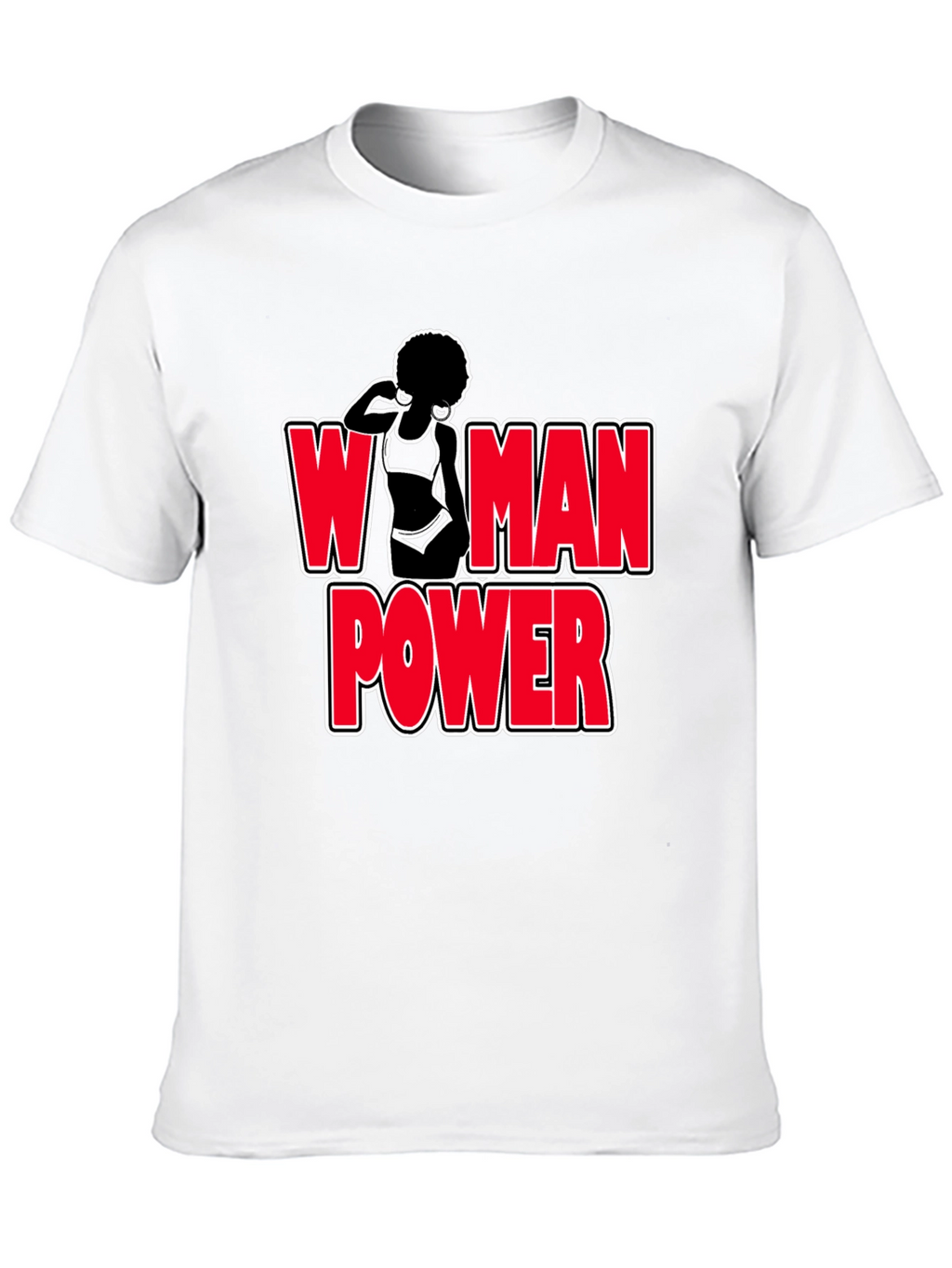 Woman Power Graphic T-Shirt - Bold Feminist Design