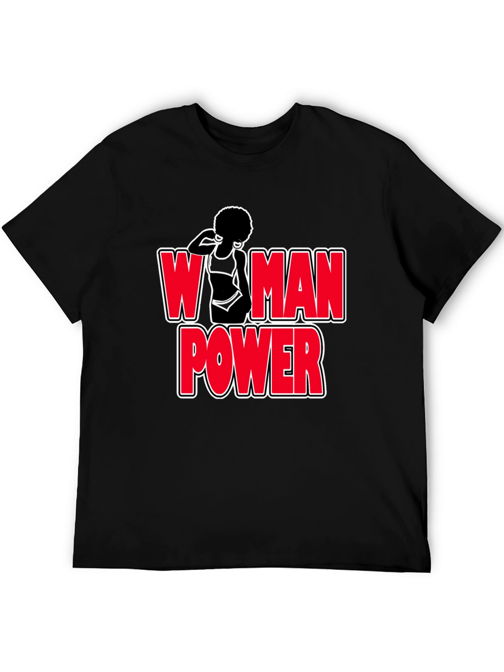 Woman Power Graphic T-Shirt - Bold Feminist Design