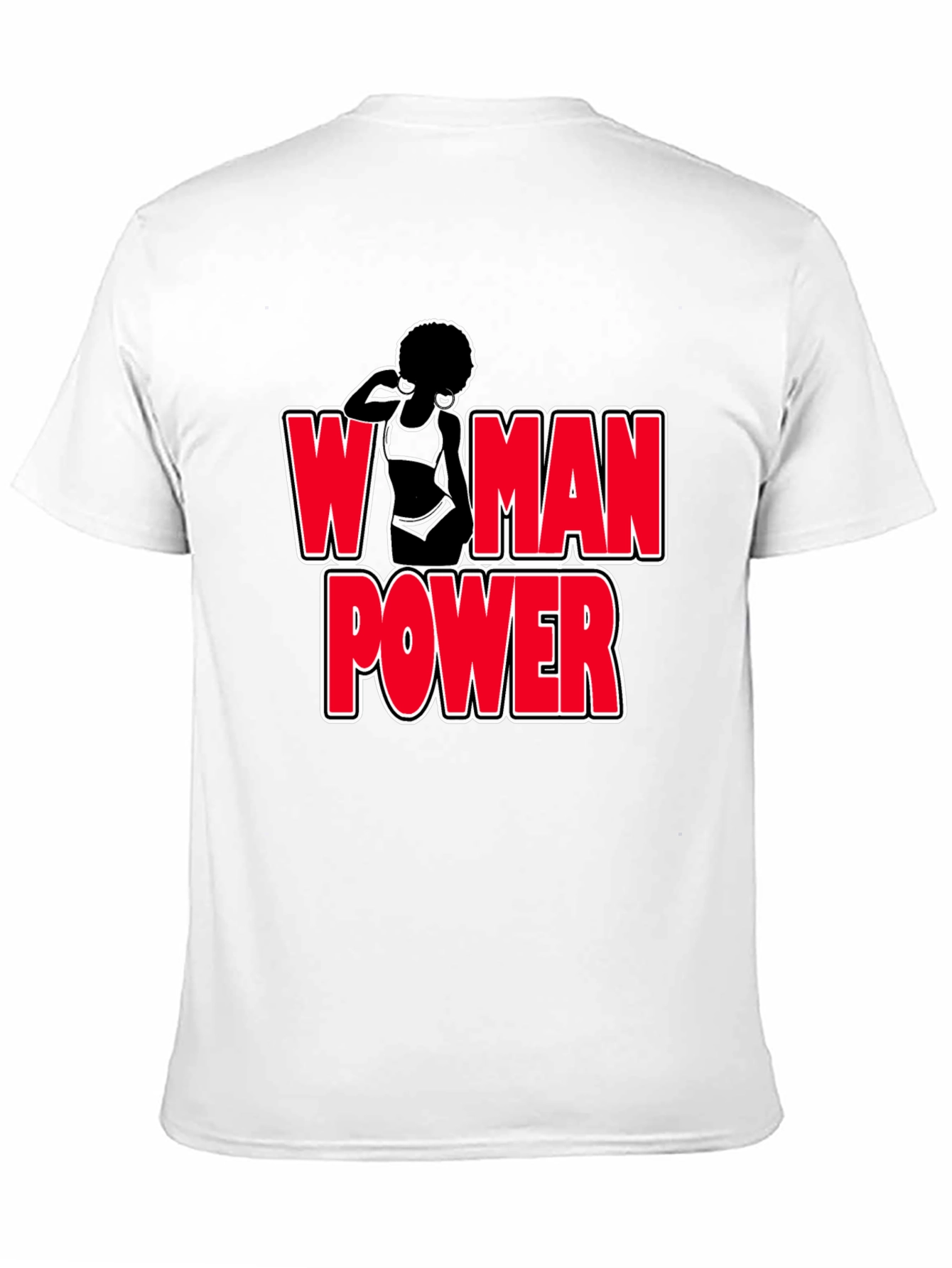 Woman Power Graphic T-Shirt - Bold Feminist Design