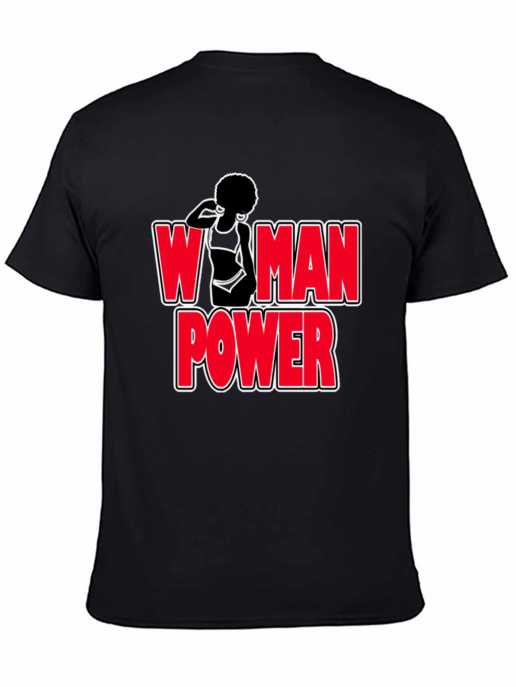Woman Power Graphic T-Shirt - Bold Feminist Design