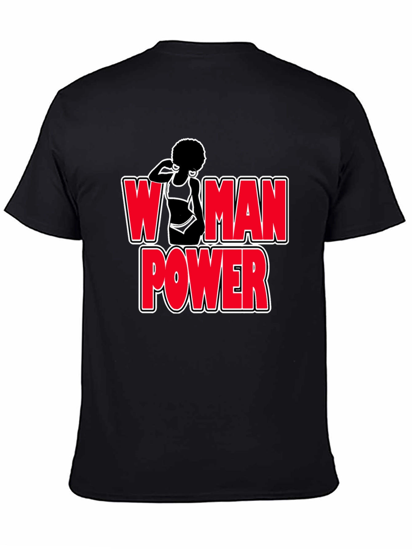 Woman Power Graphic T-Shirt - Bold Feminist Design