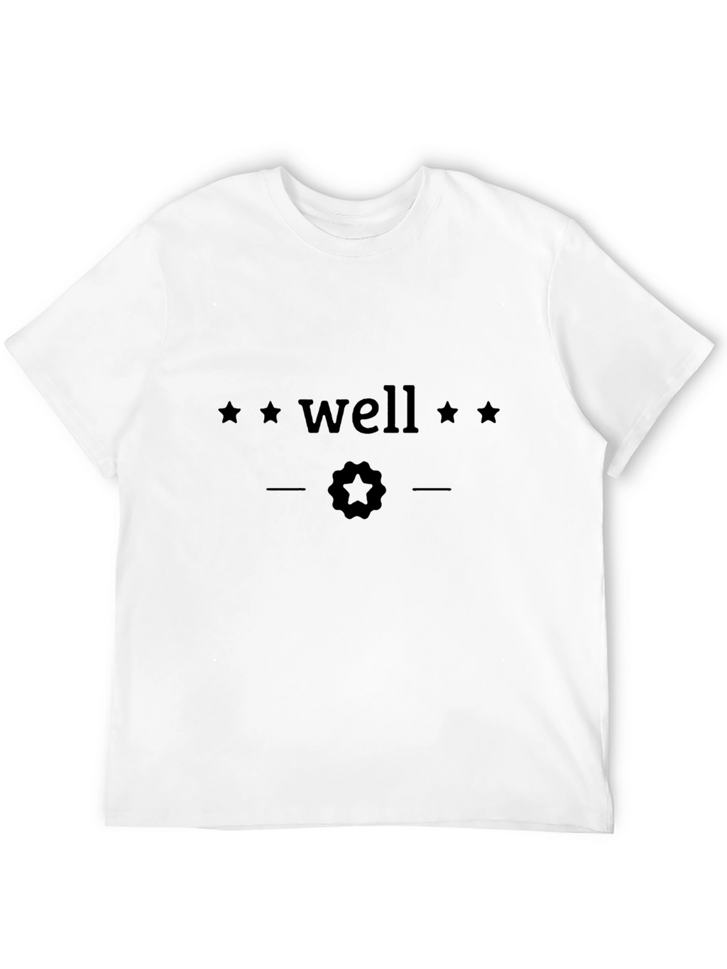 Well Stars Graphic Tee - Classic Black T-Shirt
