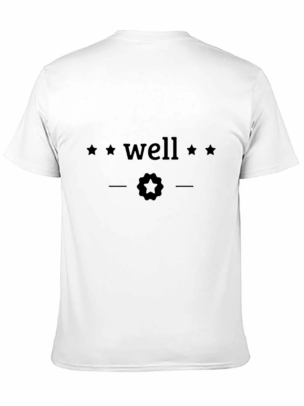 Well Stars Graphic Tee - Classic Black T-Shirt