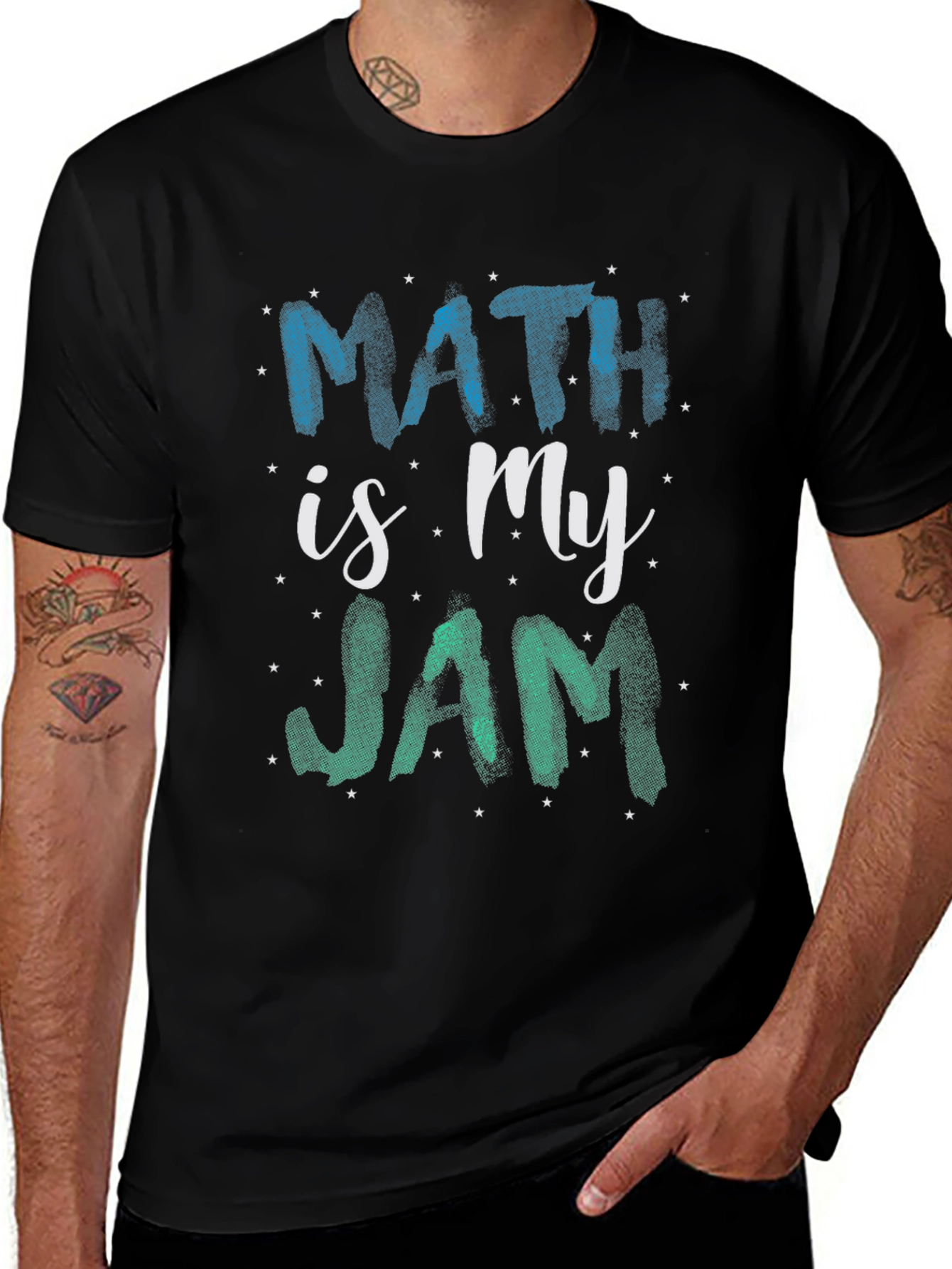 Math is My Jam Graphic T-Shirt