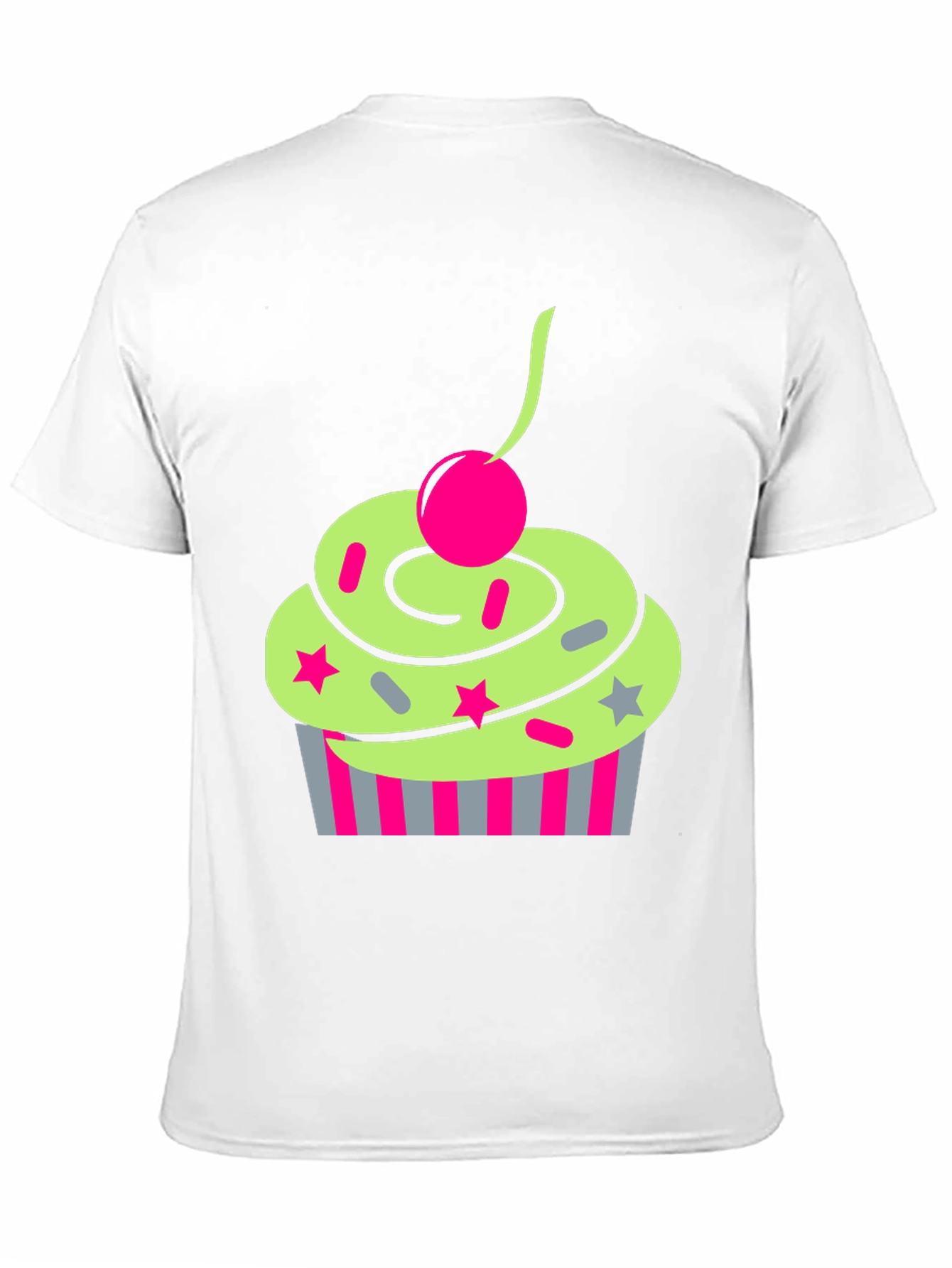 Funky Cupcake Graphic Tee - Quirky Style