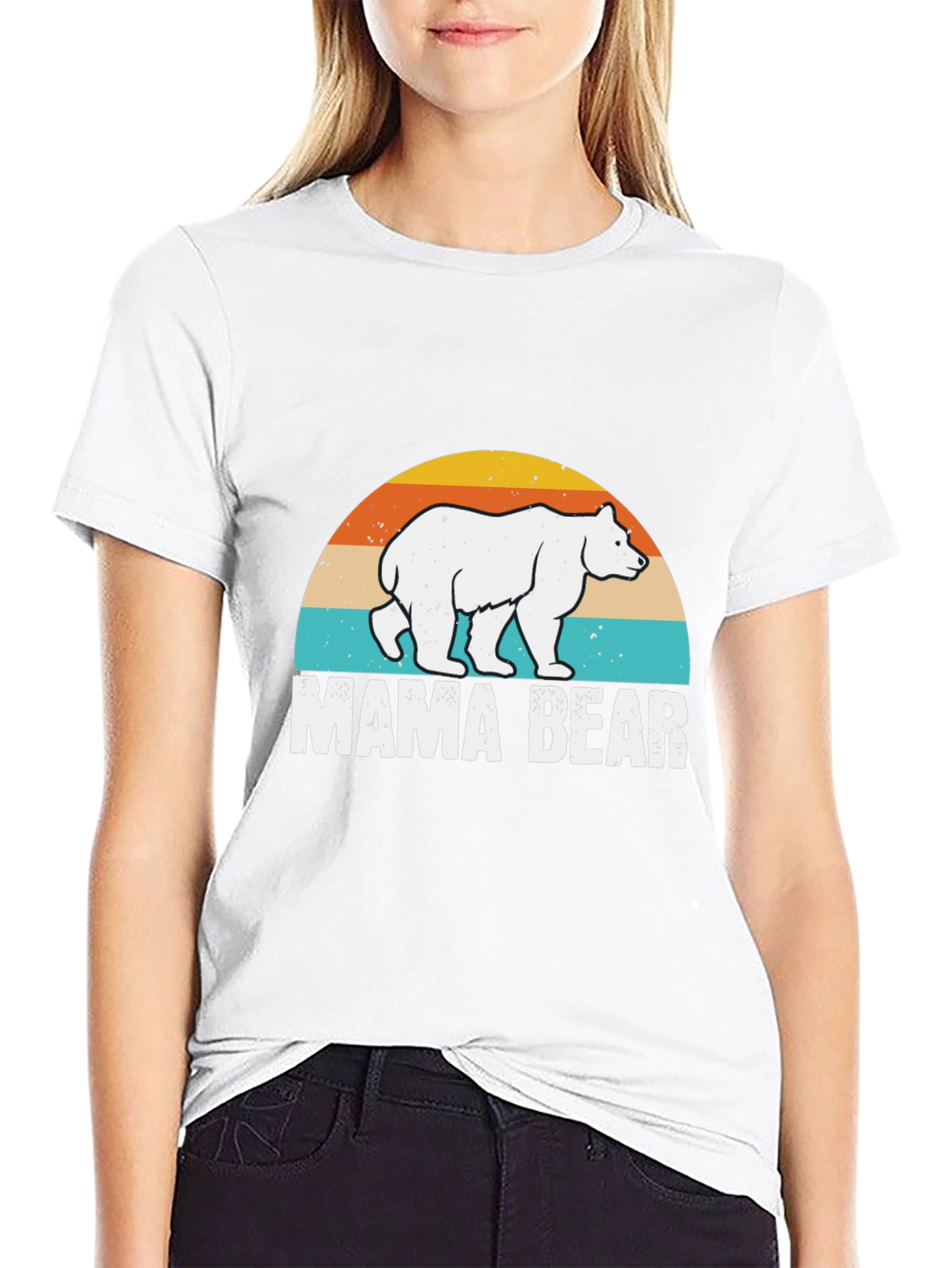 Mama Bear Retro T-Shirt