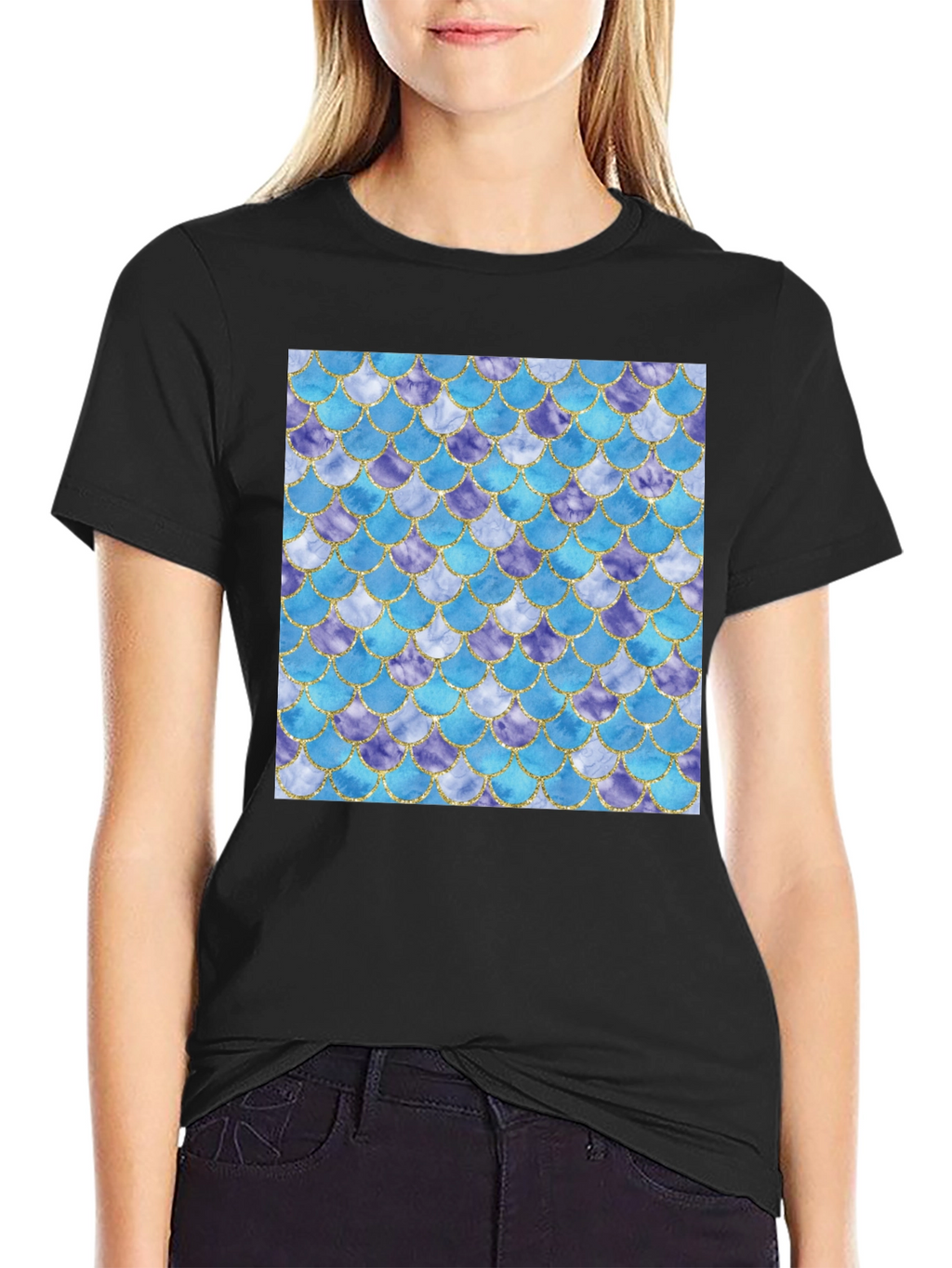 Scales Pattern Tee