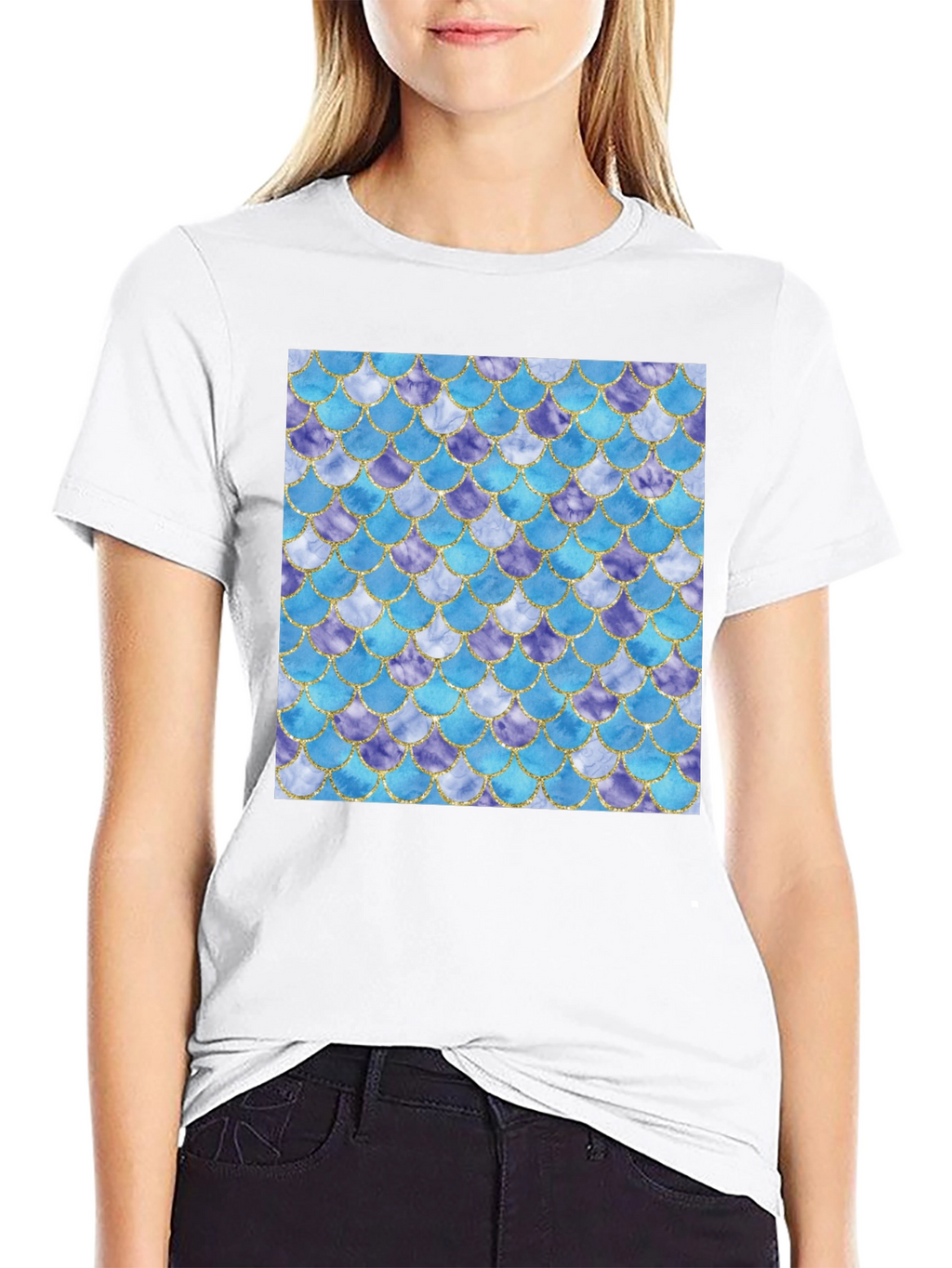 Scales Pattern Tee