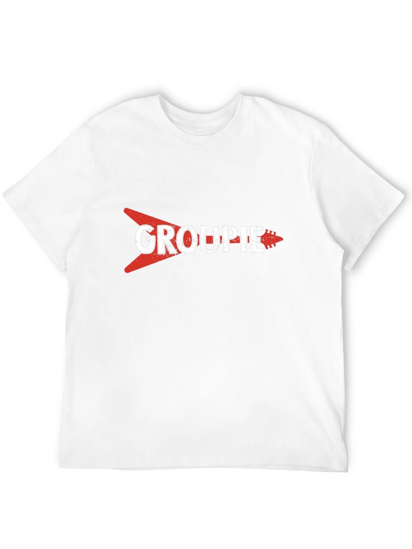 Groupie Guitar Tee - Music Fan T-Shirt