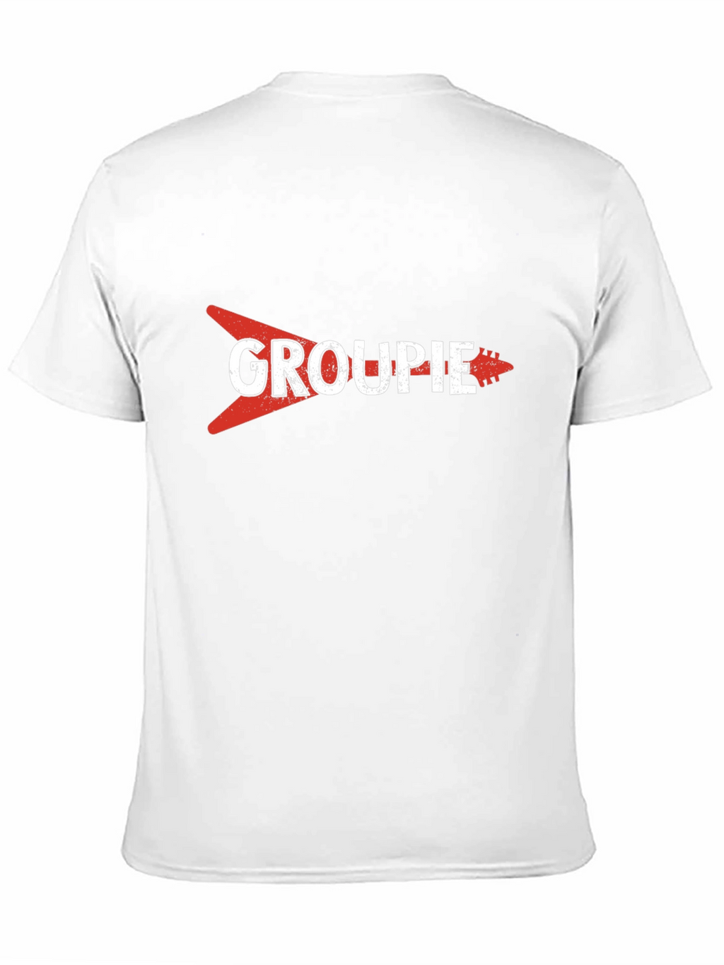 Groupie Guitar Tee - Music Fan T-Shirt