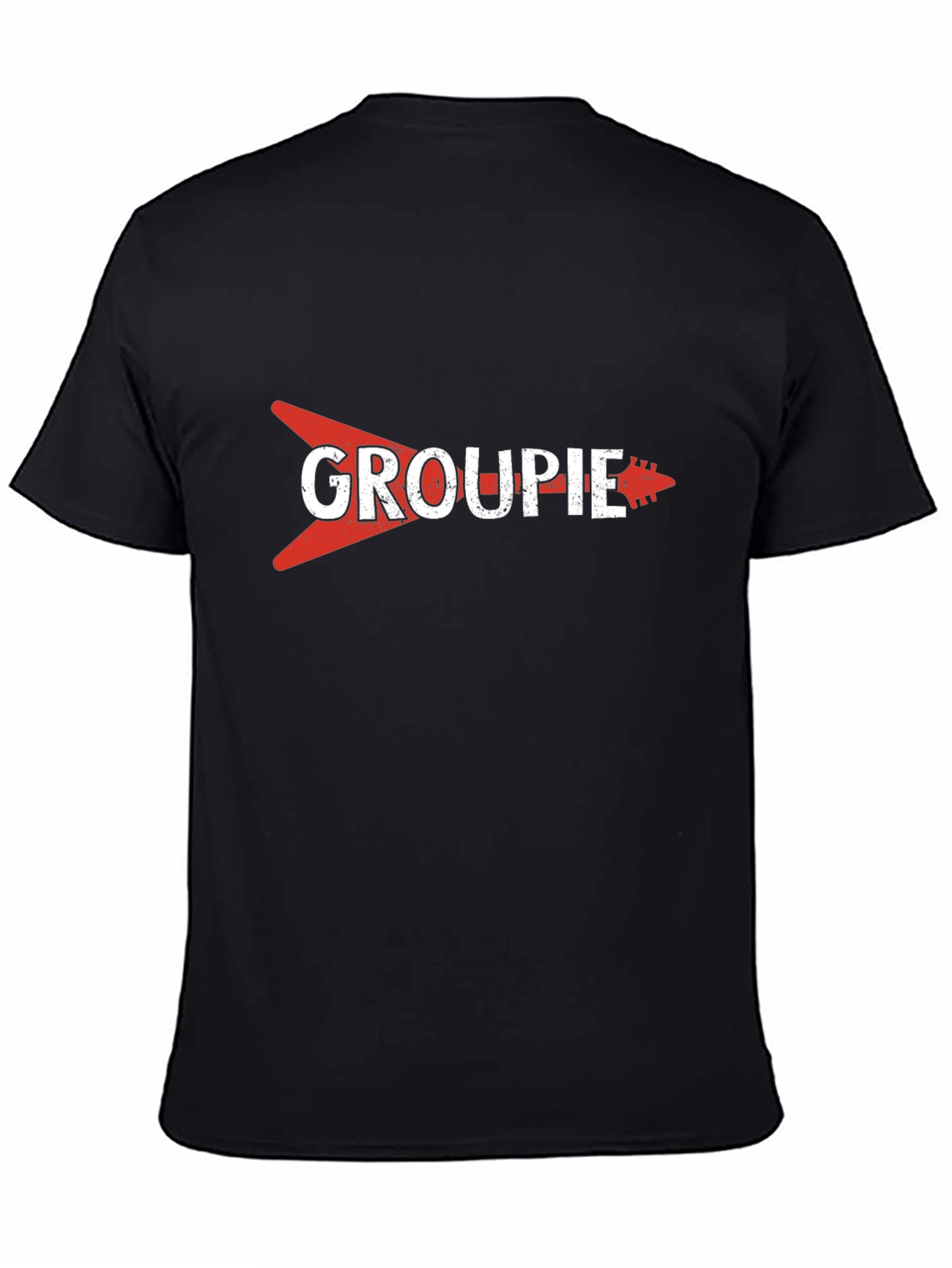 Groupie Guitar Tee - Music Fan T-Shirt