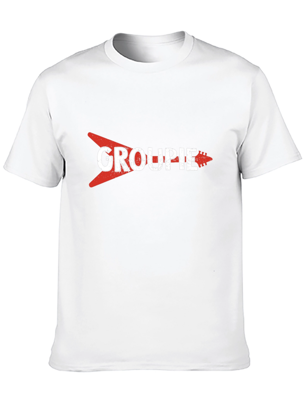 Groupie Guitar Tee - Music Fan T-Shirt