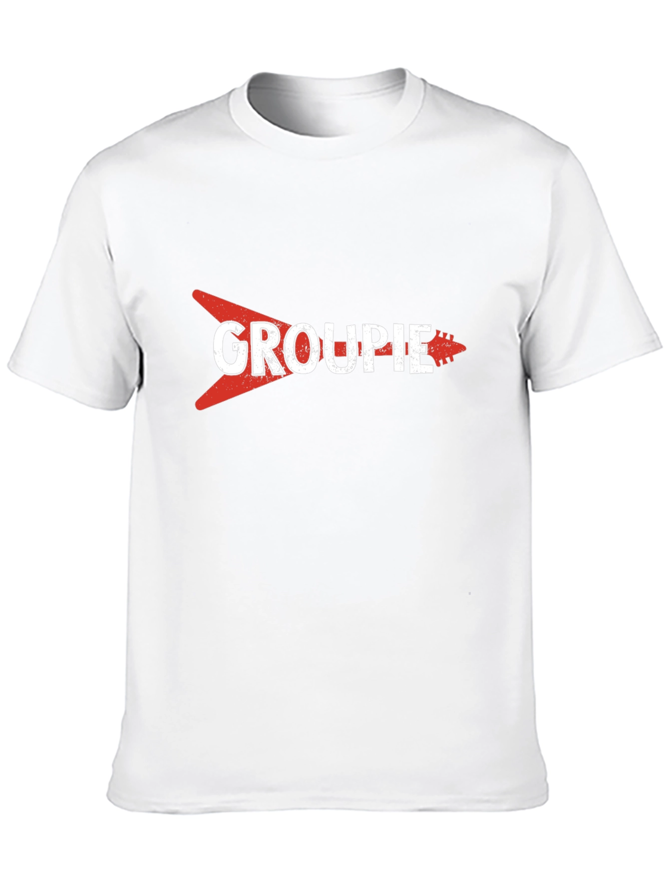 Groupie Guitar Tee - Music Fan T-Shirt