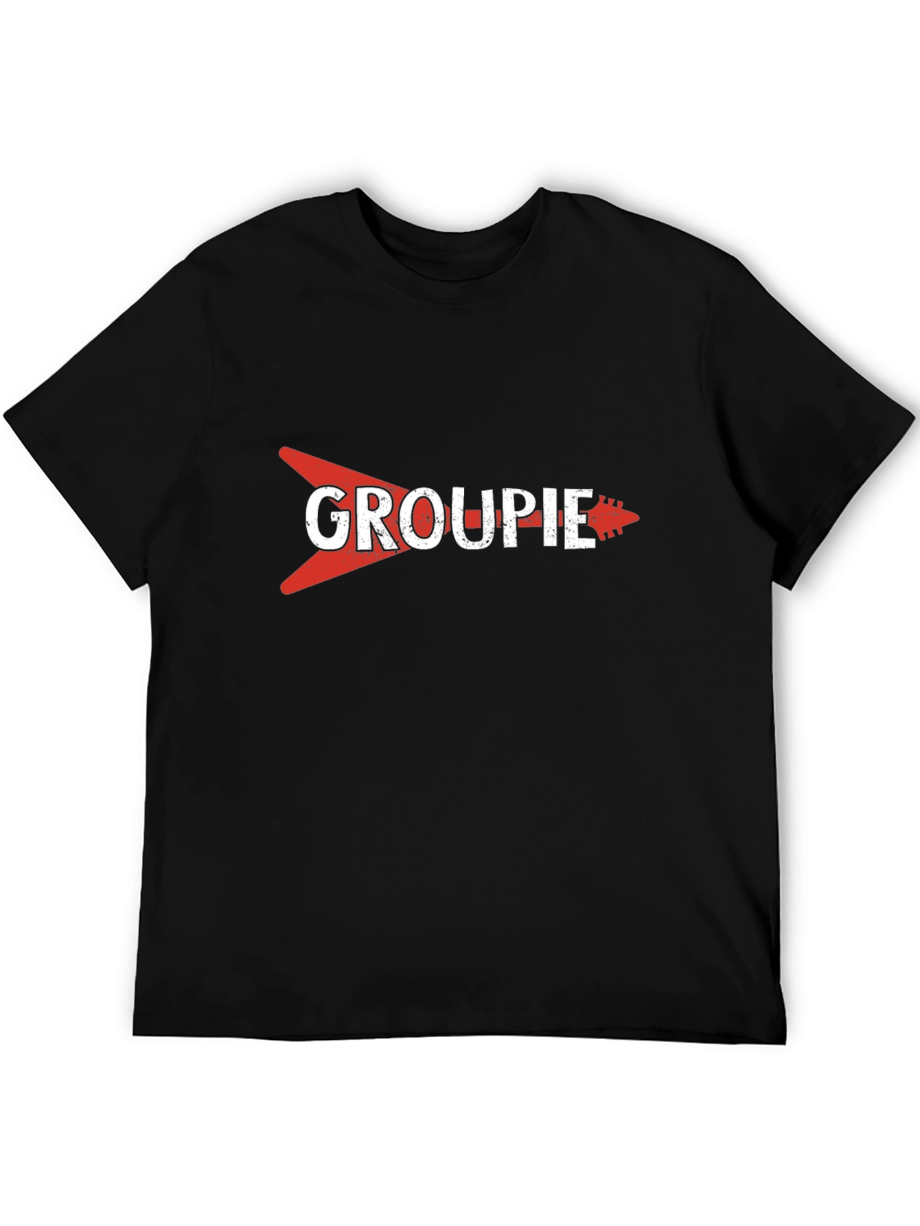 Groupie Guitar Tee - Music Fan T-Shirt