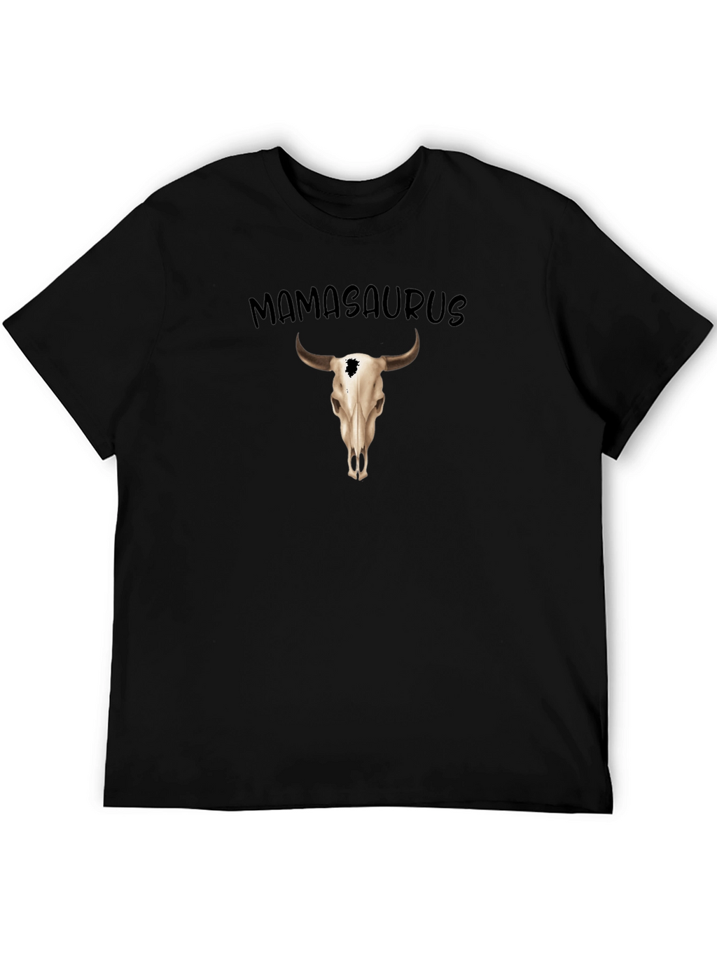 Mamasaurus Bull Skull Tee