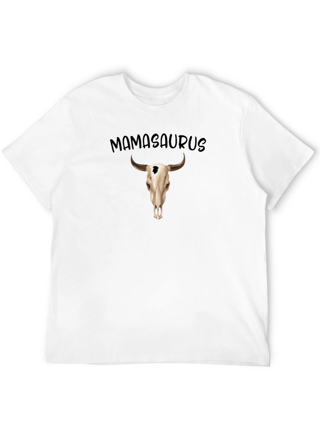 Mamasaurus Bull Skull Tee