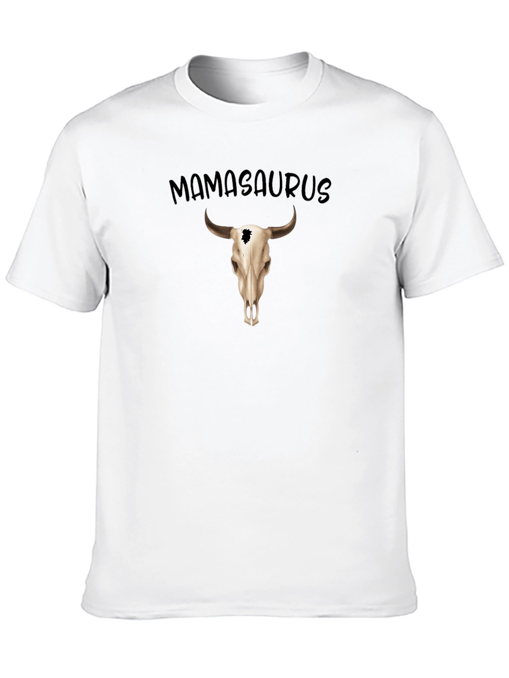 Mamasaurus Bull Skull Tee