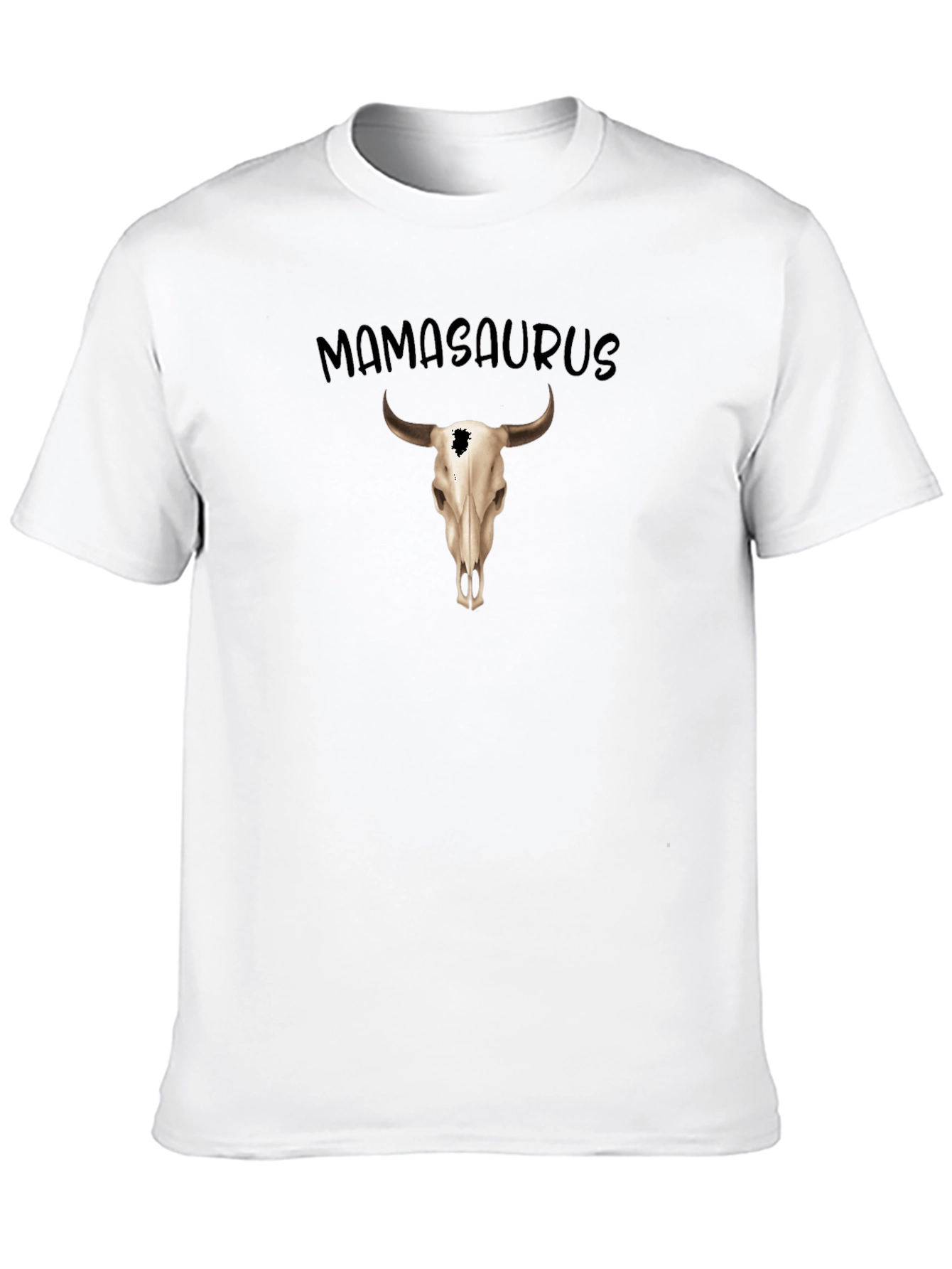 Mamasaurus Bull Skull Tee